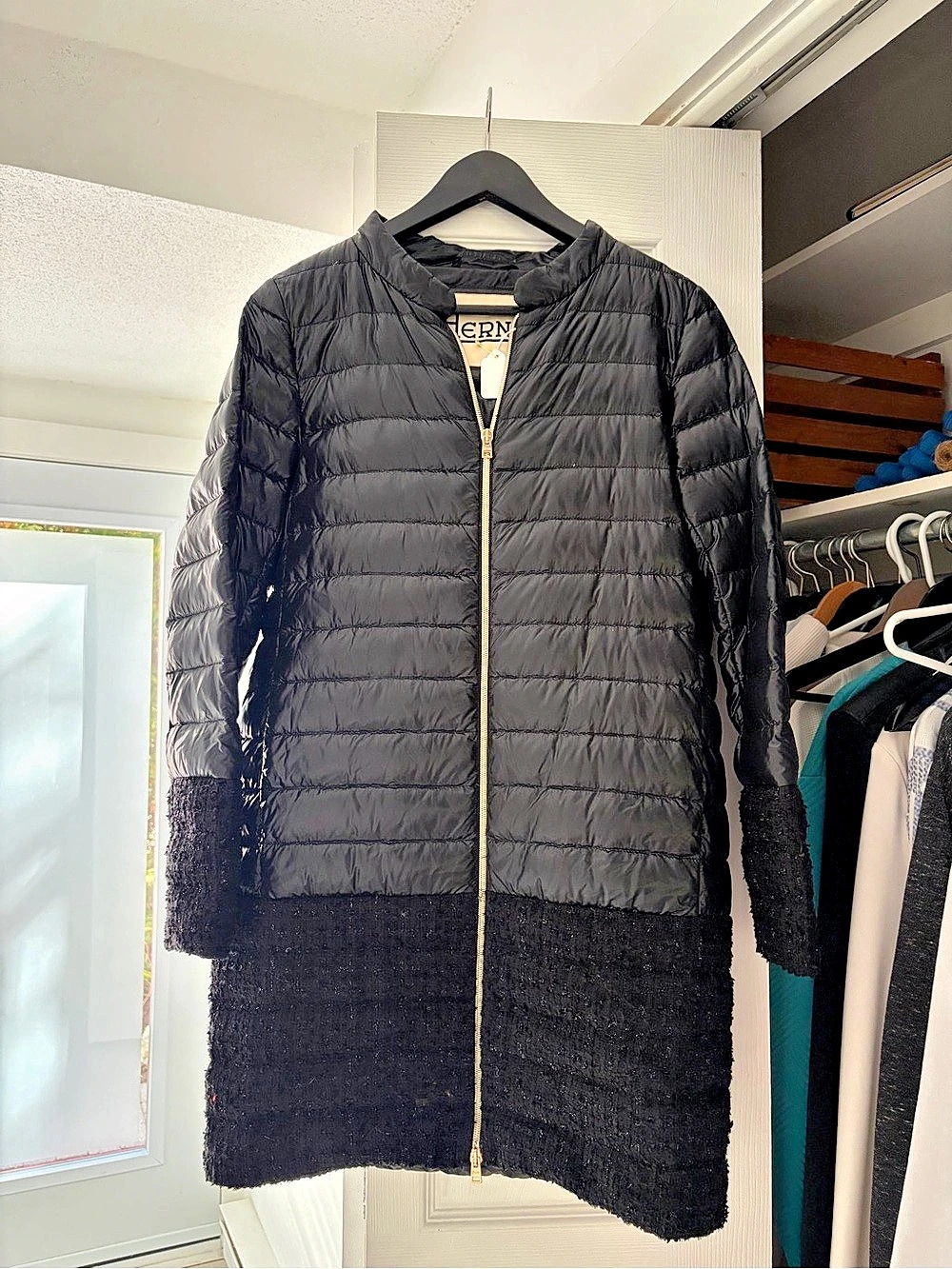 Herno Black Puffer Jacket